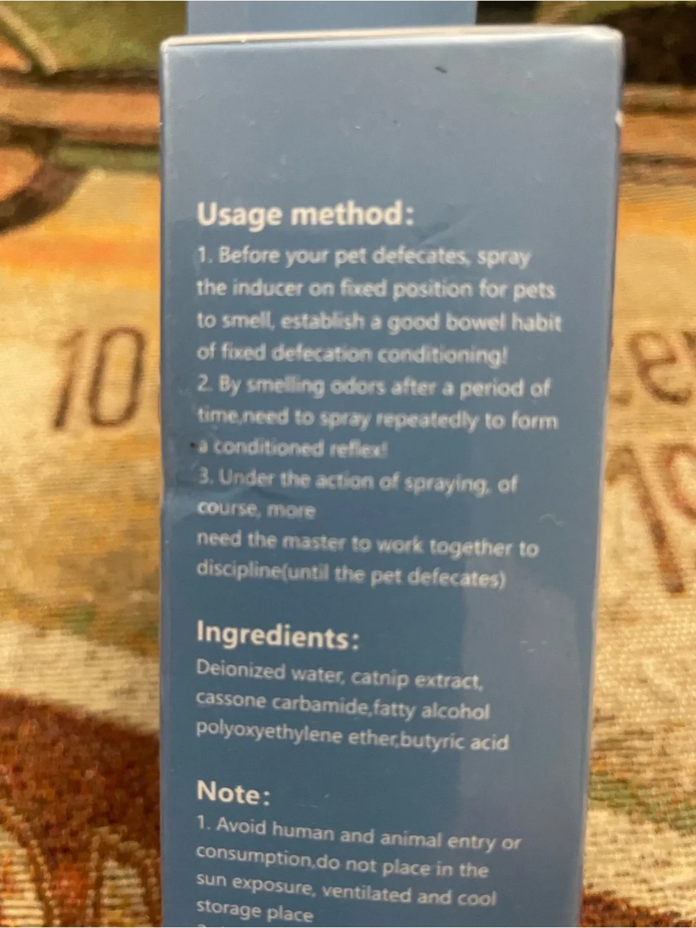 Lot of 2 Cat & Dog Potty Training Spray NEW